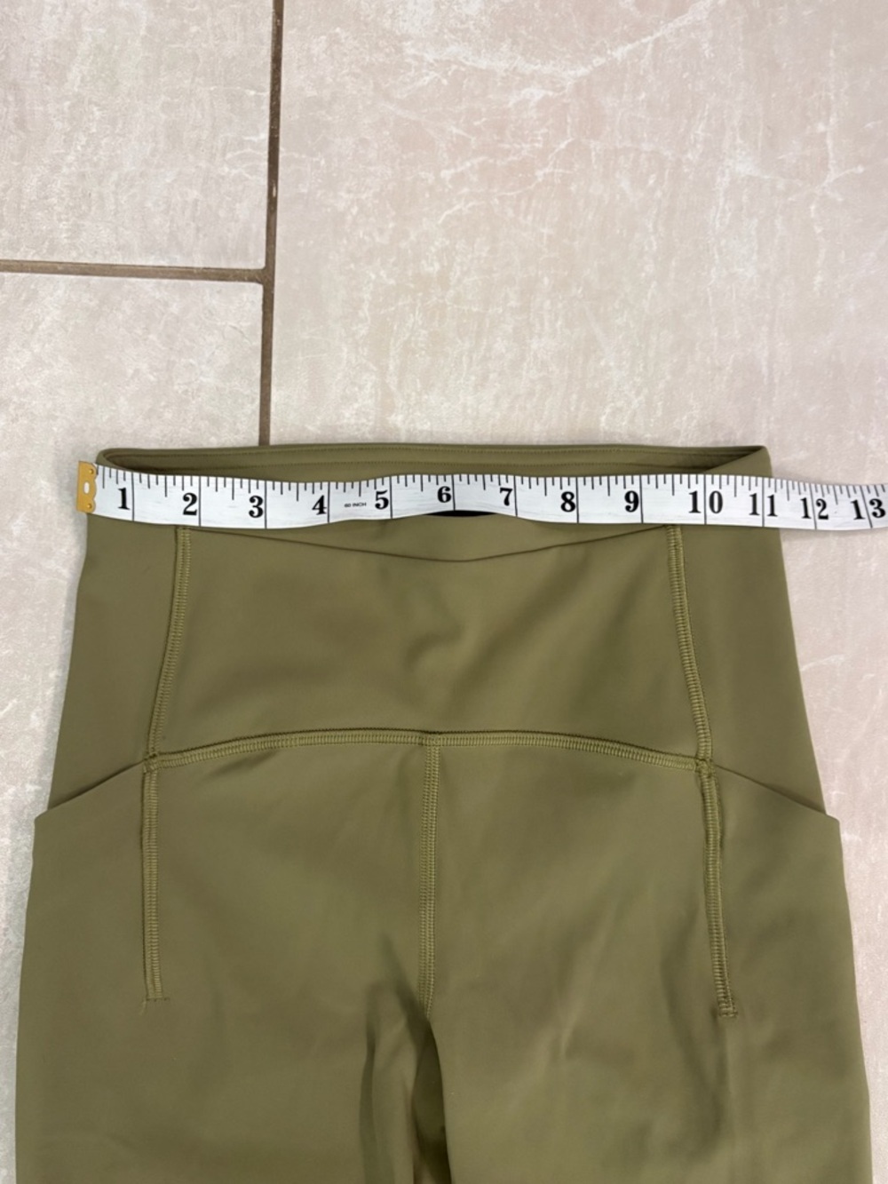 Lululemon Olive Green Leggings - Picture 8 of 9